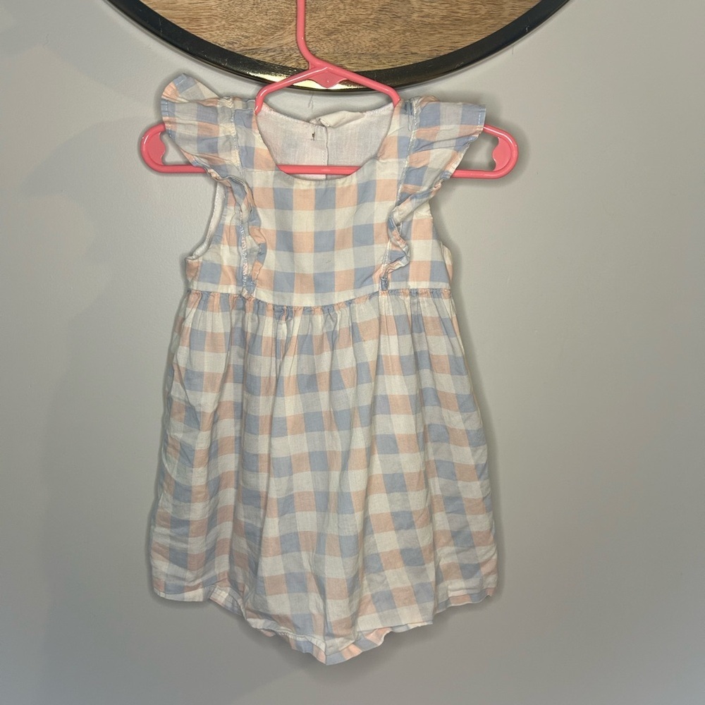 5 for $30 H&M Pastel Checkered Baby Dress